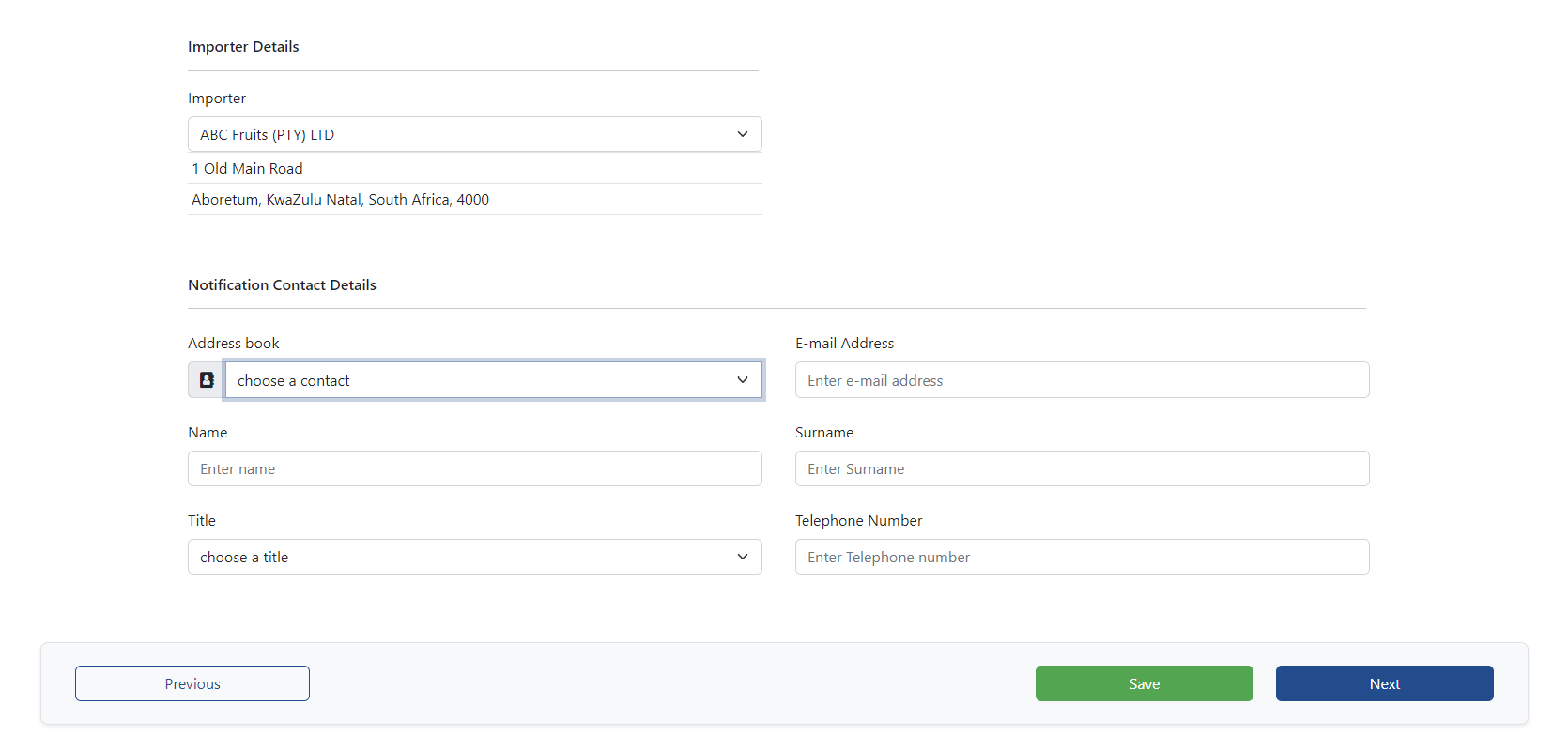 Import Permit Application User Guide V1